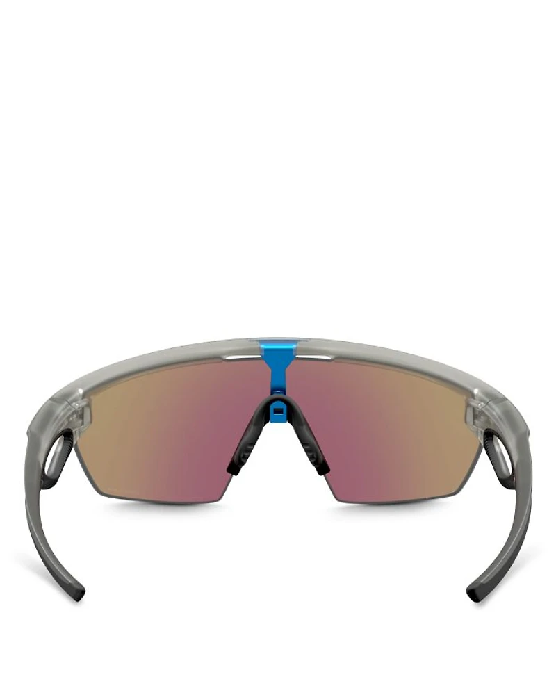 Sphaera Rectangle Shield Sunglasses, 136mm