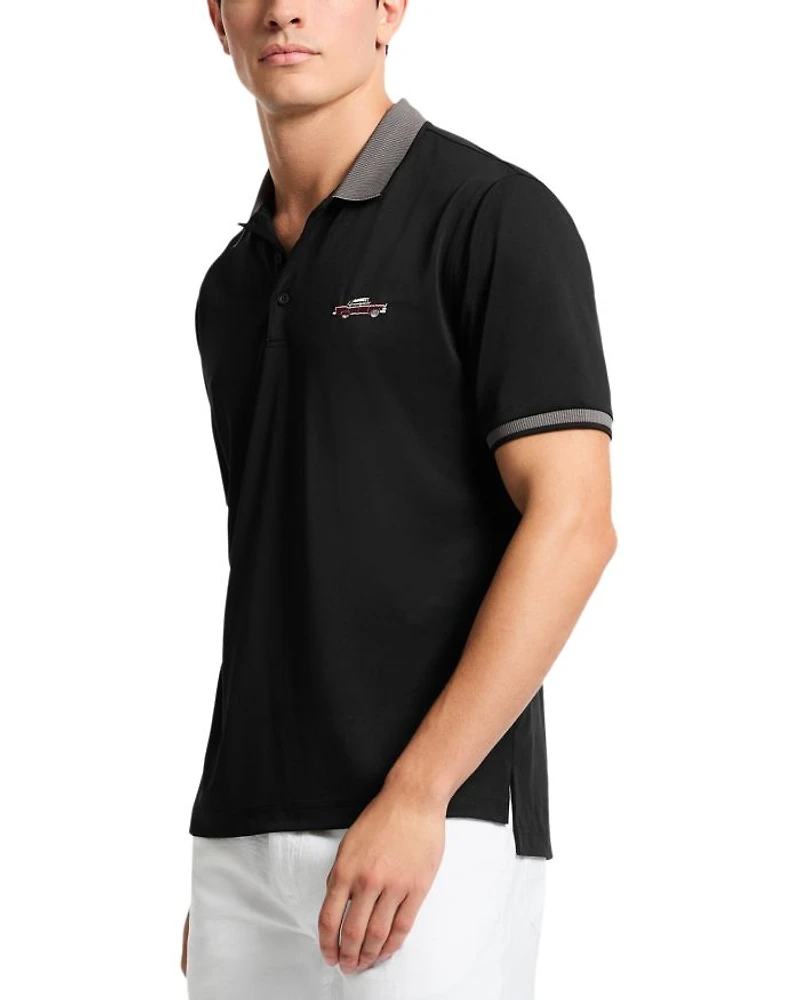 Retro Ride Knit Polo