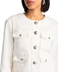 Cropped Denim Jacket - Exclusive