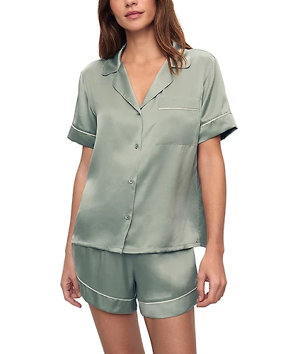 Eberjey Inez Washable Silk Short Pajama Set