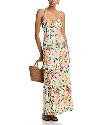 Aqua Pomegranate Maxi Dress - Exclusive