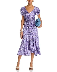Painted Hydrangea Dress