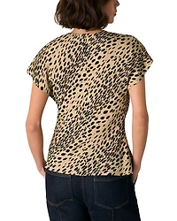 Animal Spot Printed Blouse