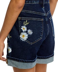 Aria X Daisy Bee Daze Denim Shorts