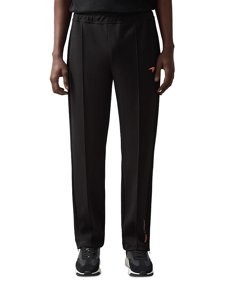 Reiss x McLaren Speedmark Regular Fit Jersey Borough Interlock Jogger Pants