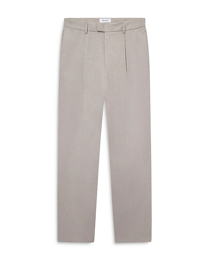 Les Deux Reece Pleated Suit Pants