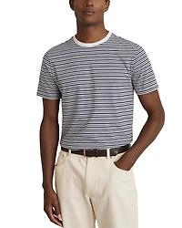Regular Fit Mercerised Striped Tee