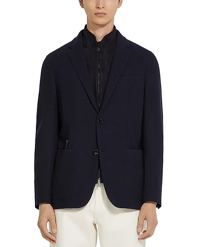Zegna High Performance Jersey Suit Jacket