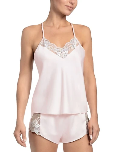 Stretch Matte Satin Camisole & Shorts Set