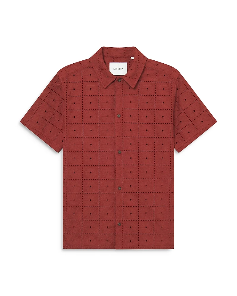 Les Deux Hector Anglaise Short Sleeve Shirt