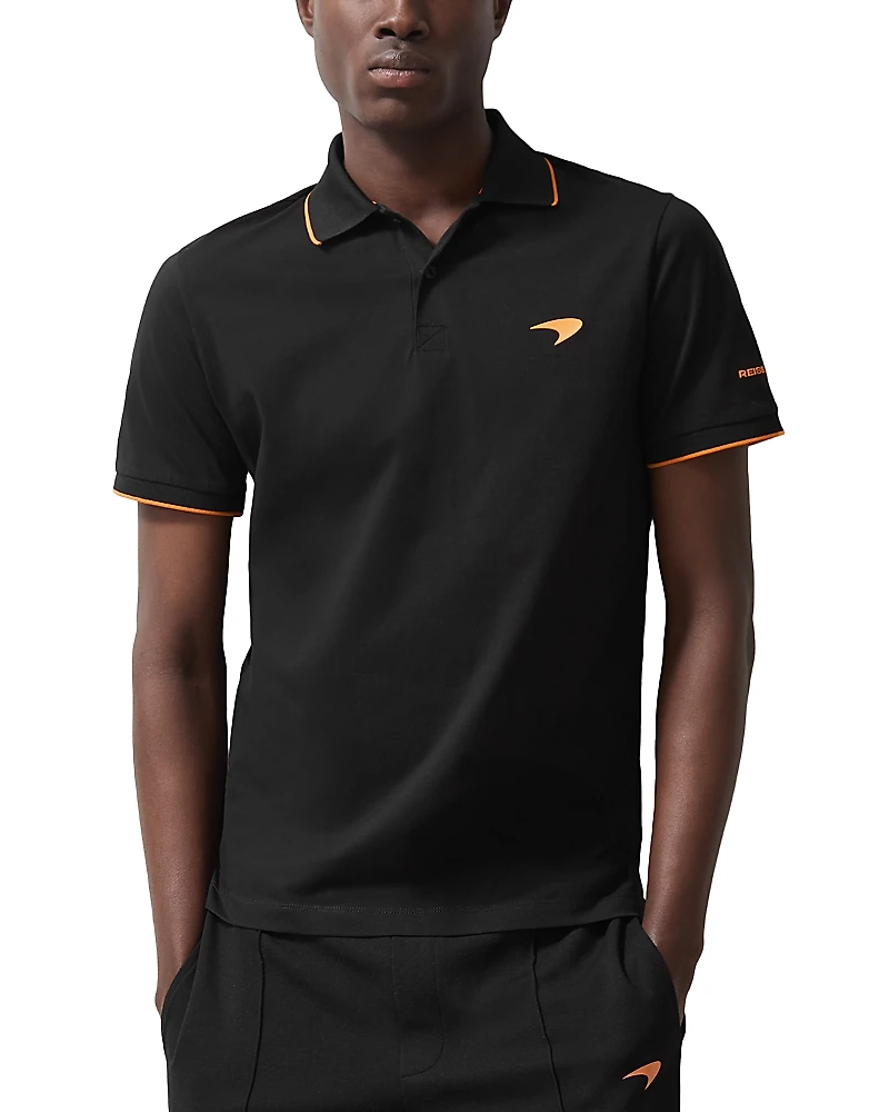 Reiss x McLaren Crypto Slim Fit Polo Shirt