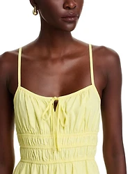 Cinched Waist Maxi Dress