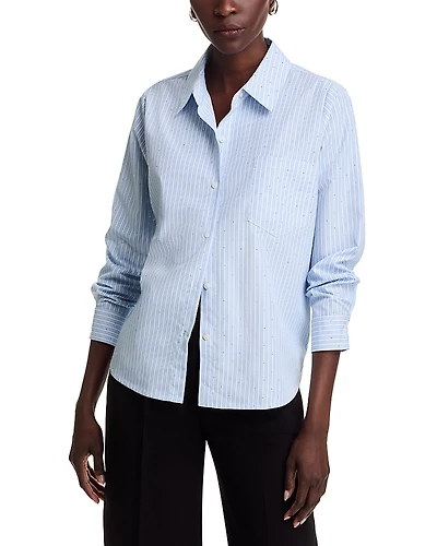 Sioni Diamante Stripe Shirt