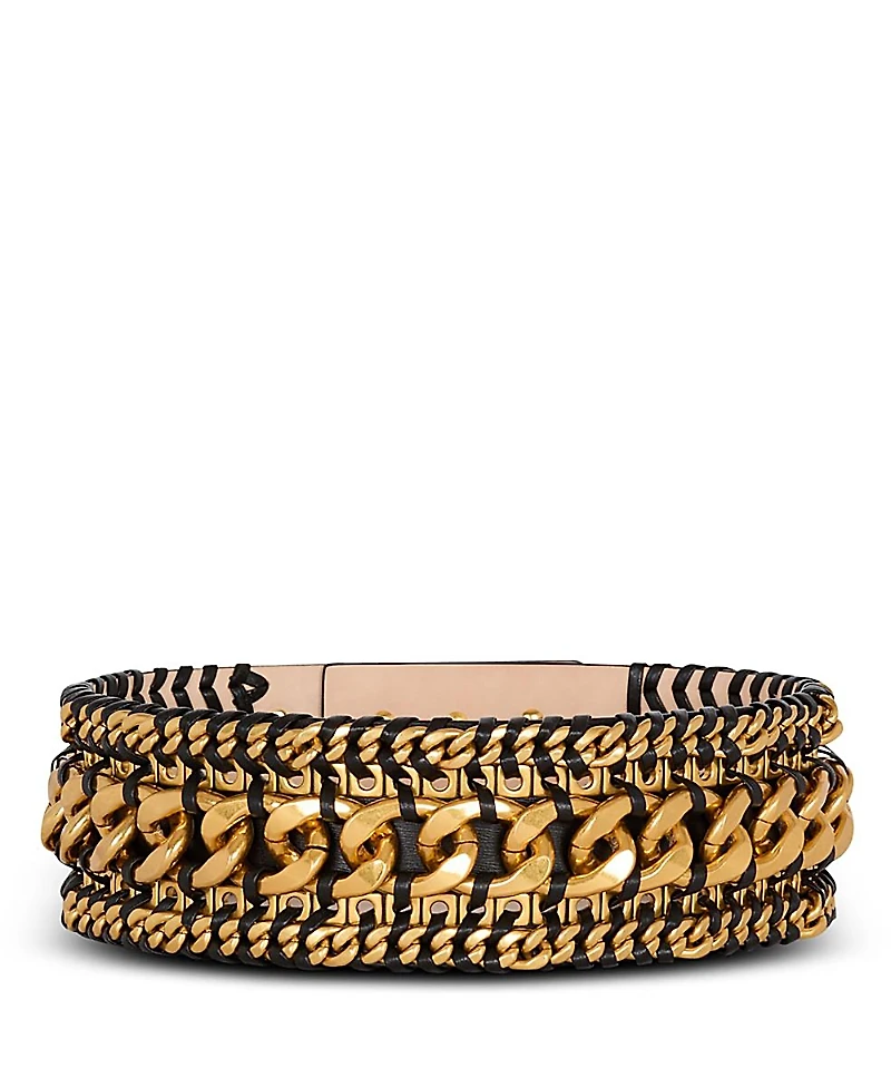Balmain Women's Wide Waist Belt