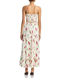 Chili Pepper Midi Skirt - Exclusive