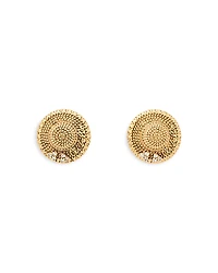 kate spade new york Straw Hat Stud Earrings