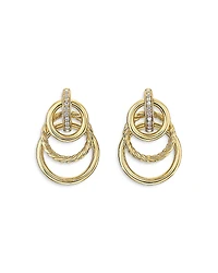 Dy Mercer Triple Ring Drop Earrings