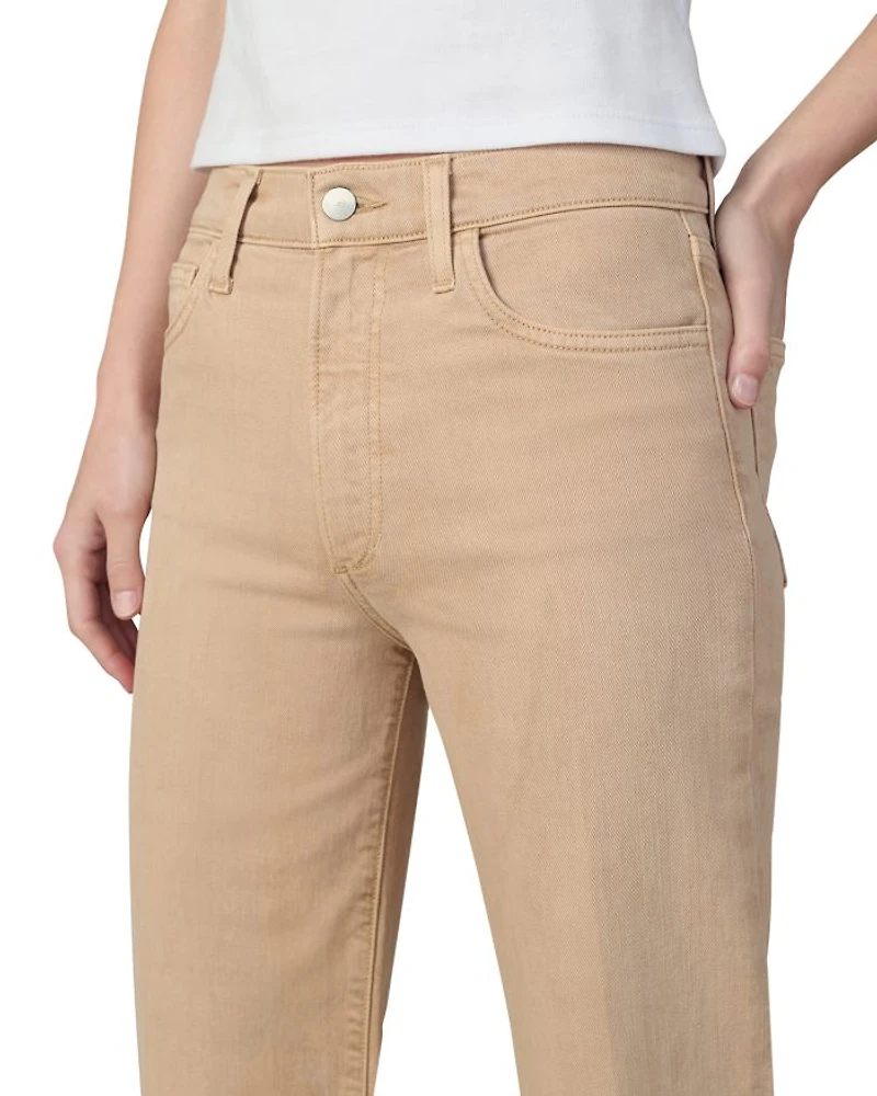 The Blake High Rise Ankle Wide Leg Jeans Sunkissed