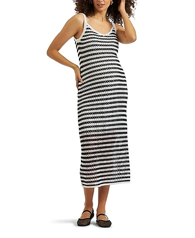 Ripe Maternity Diana Crochet Dress