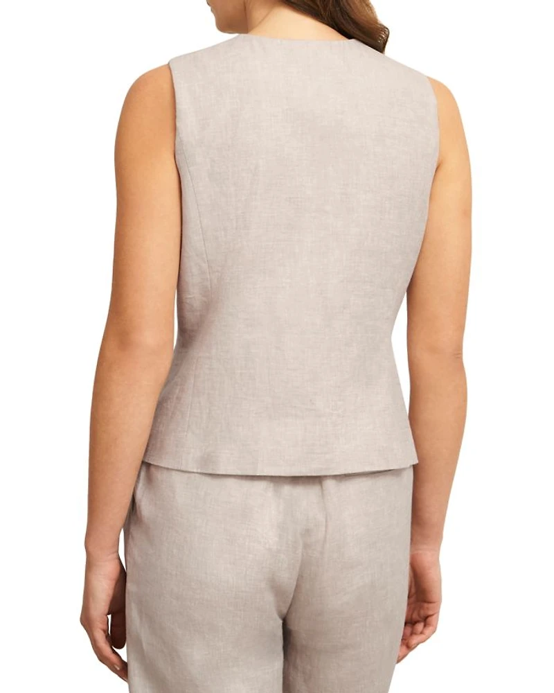 Alessia Linen Vest
