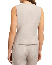 Alessia Linen Vest