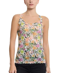 Printed Signature Lace Classic Cami