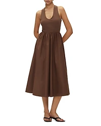 Elodie Audrey Brown Dress