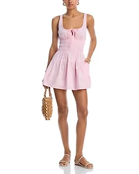 Gianluca Smocked Mini Dress - Exclusive