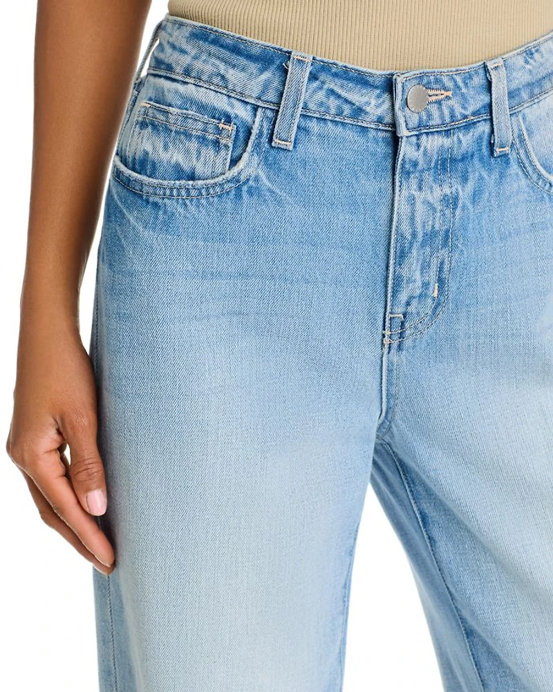 Clayton High Rise Wide Leg Jeans Conway
