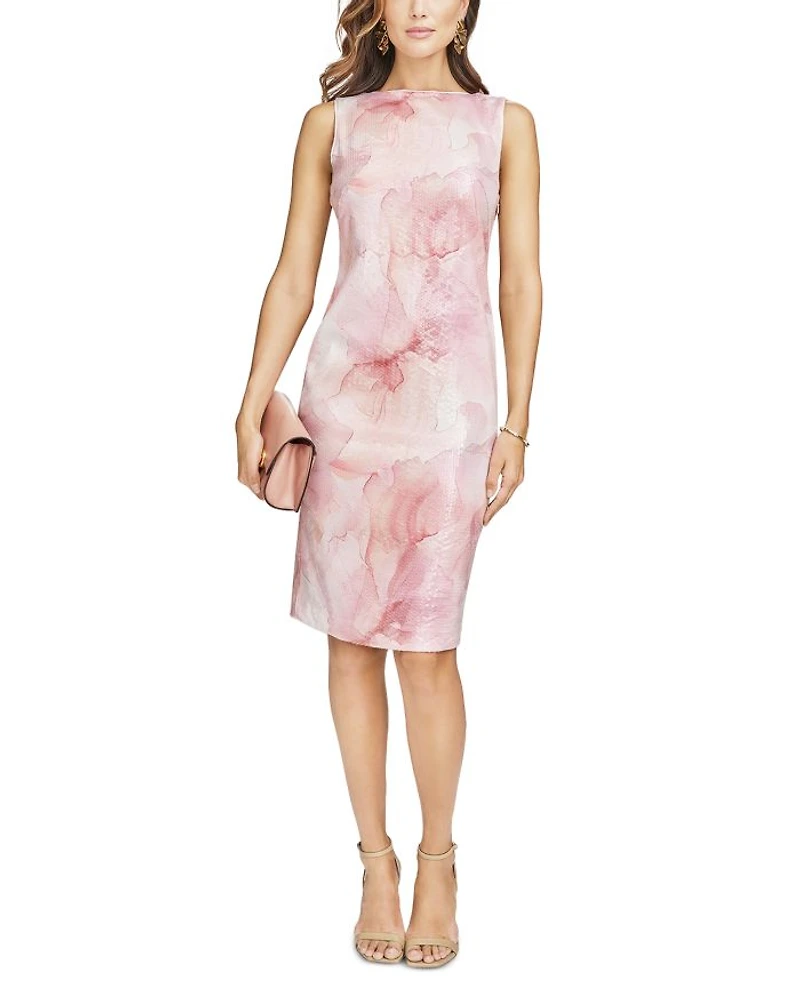 Sequined Cowl Back Dress
