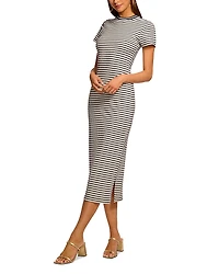 Ramy Brook Skye Striped Knit Dress