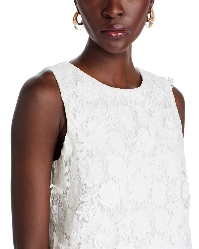 Lace Sleeveless Top - Exclusive