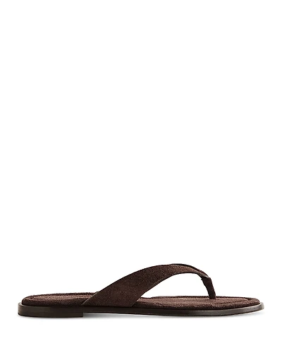 Reformation Women's Jessie Leather Thong Sandals