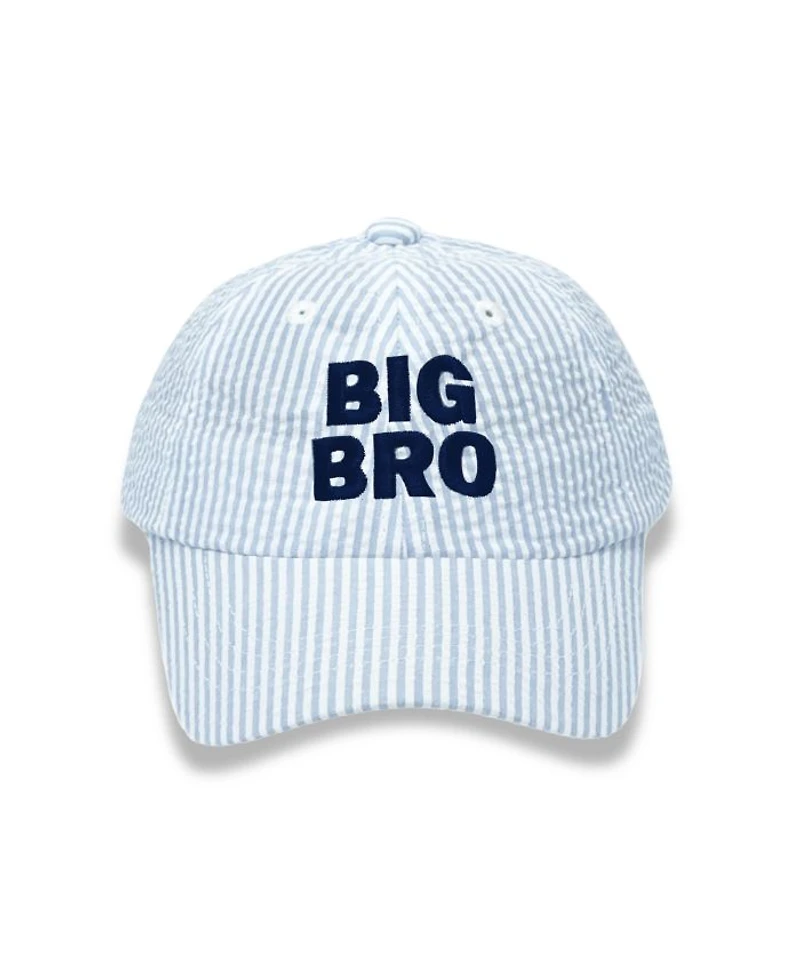 Boys' Seersucker Big Bro Baseball Hat - Baby, Little Kid