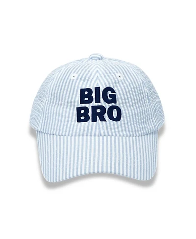 Boys' Seersucker Big Bro Baseball Hat - Baby, Little Kid