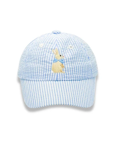 Boys' Seersucker Bunny Baseball Hat - Baby, Little Kid