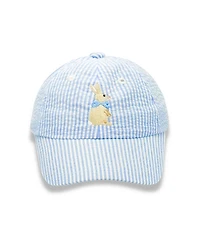 Boys' Seersucker Bunny Baseball Hat - Baby, Little Kid