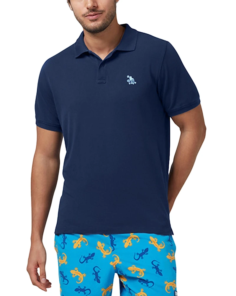 Tom & Teddy Pima Cotton Pique Polo Shirt