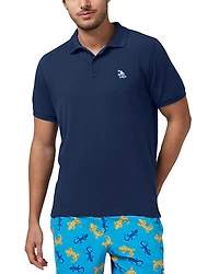 Tom & Teddy Pima Cotton Pique Polo Shirt