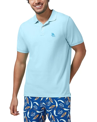Tom & Teddy Pima Cotton Pique Polo Shirt