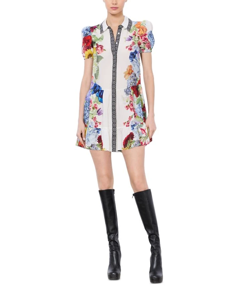Claire Short Sleeved Tiered Dress