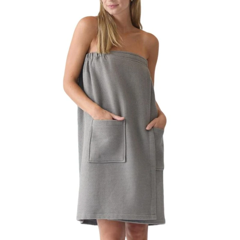 Waffle Terry Bath Wrap