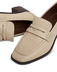 Women's Heidi Almond Toe Block Heel Loafers