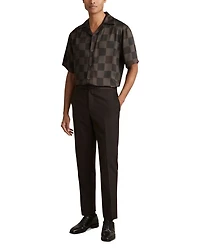 Reny Checkered Cuban Print Shirt