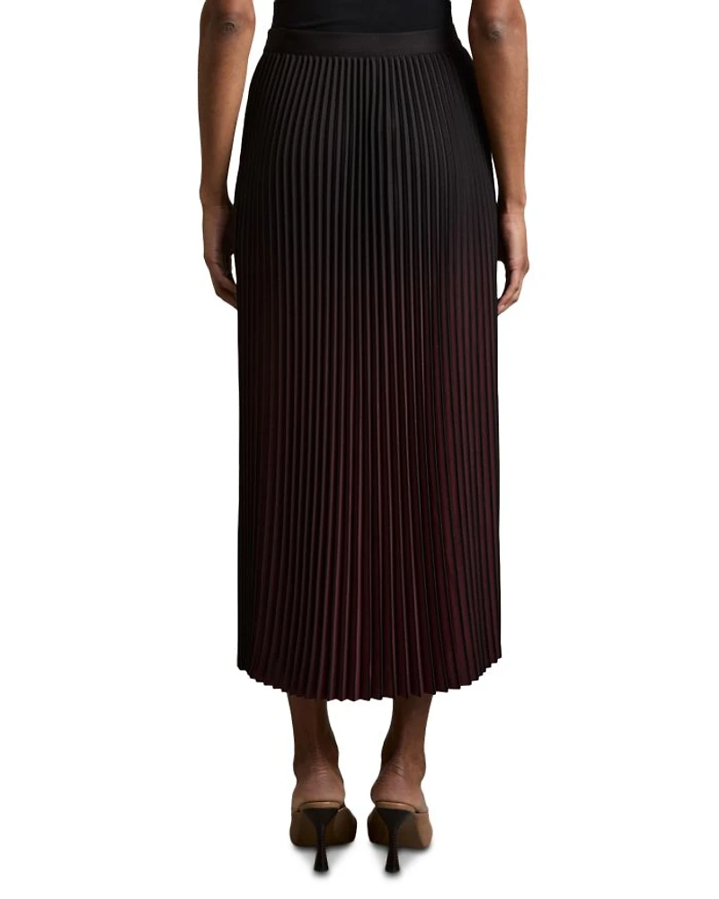 Marlie Pleated Maxi Skirt