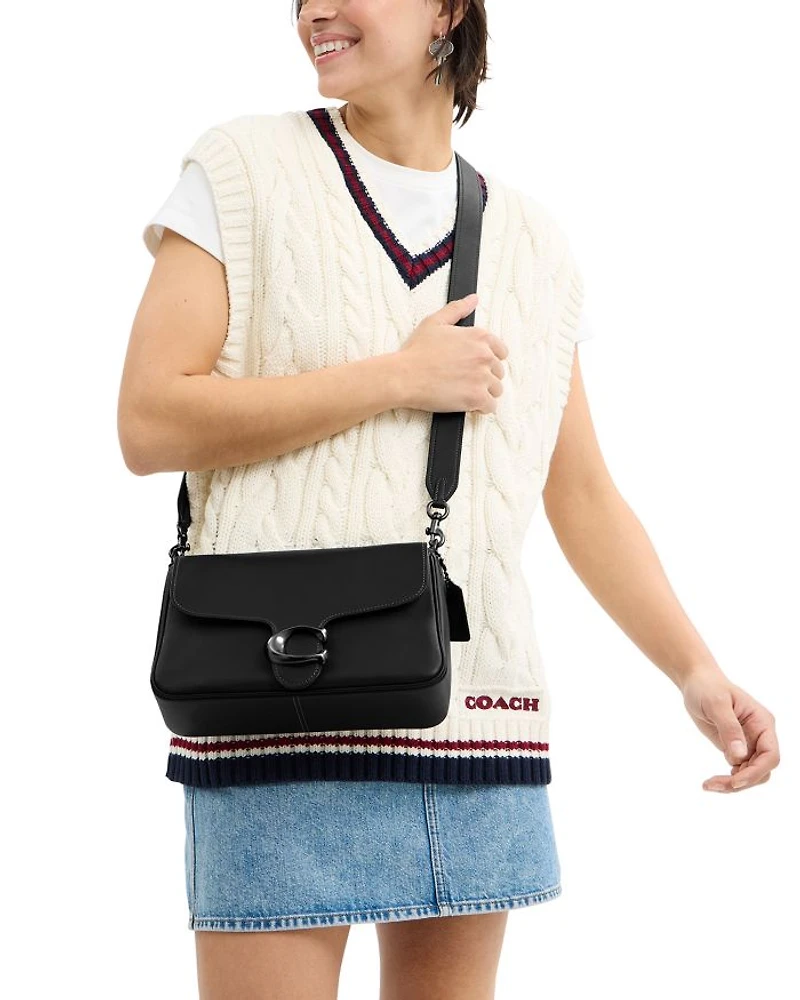 Soft Tabby Small Leather Shoulder Bag
