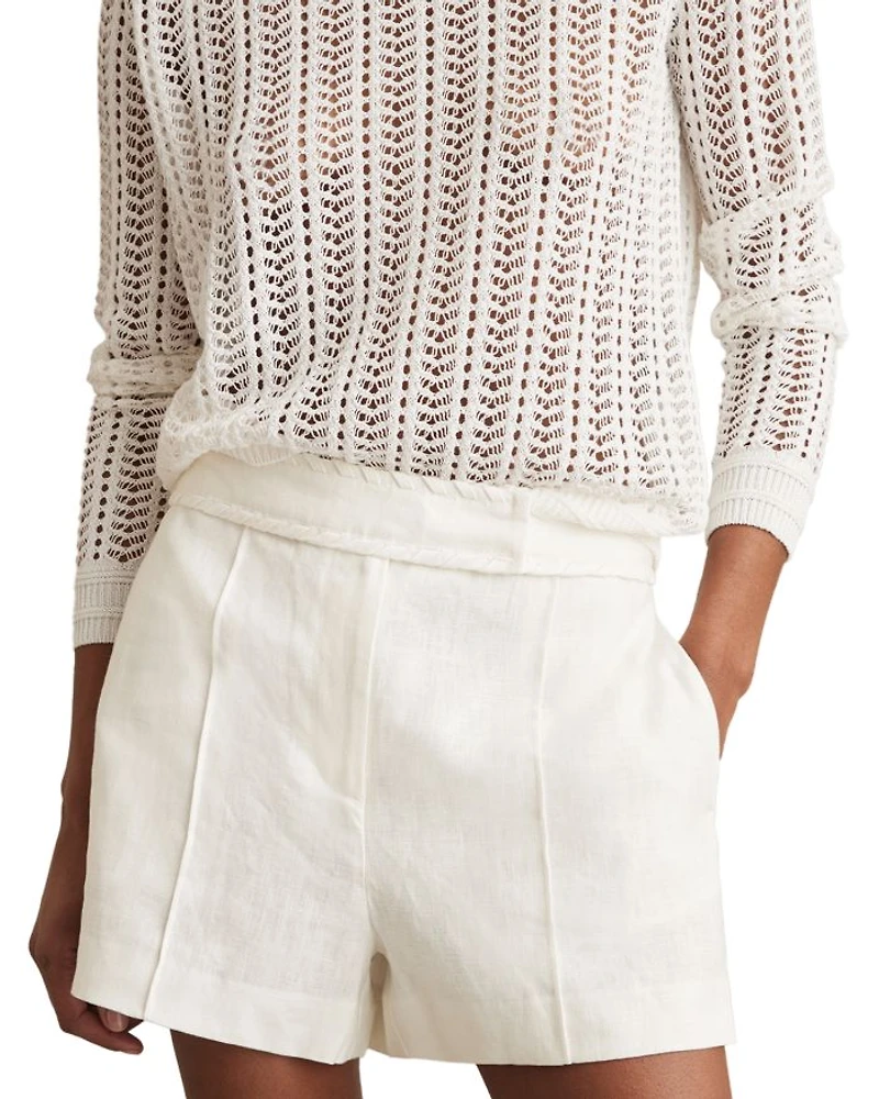 Fawn Linen Shorts