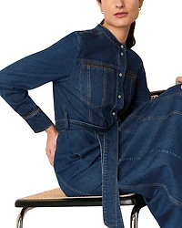 Myra Denim Midi Dress