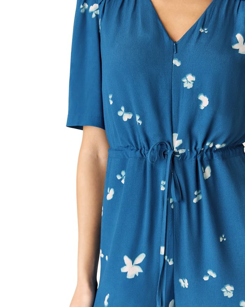 Sun Bleached Floral Jumpsuit
