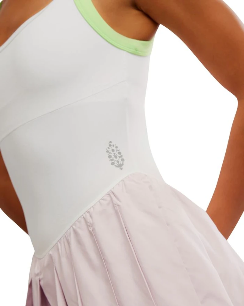 Swing Of Things Color Block Dress